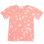 Load image into Gallery viewer, cruz splatter tee - neon coral - Blush Bebes 
