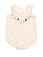 Load image into Gallery viewer, goldie tassel onesie - Blush Bebes 
