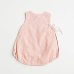 Load image into Gallery viewer, buttercup onesie - peach chex - Blush Bebes 
