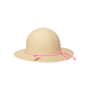 flamingo straw hat - Blush Bebes 