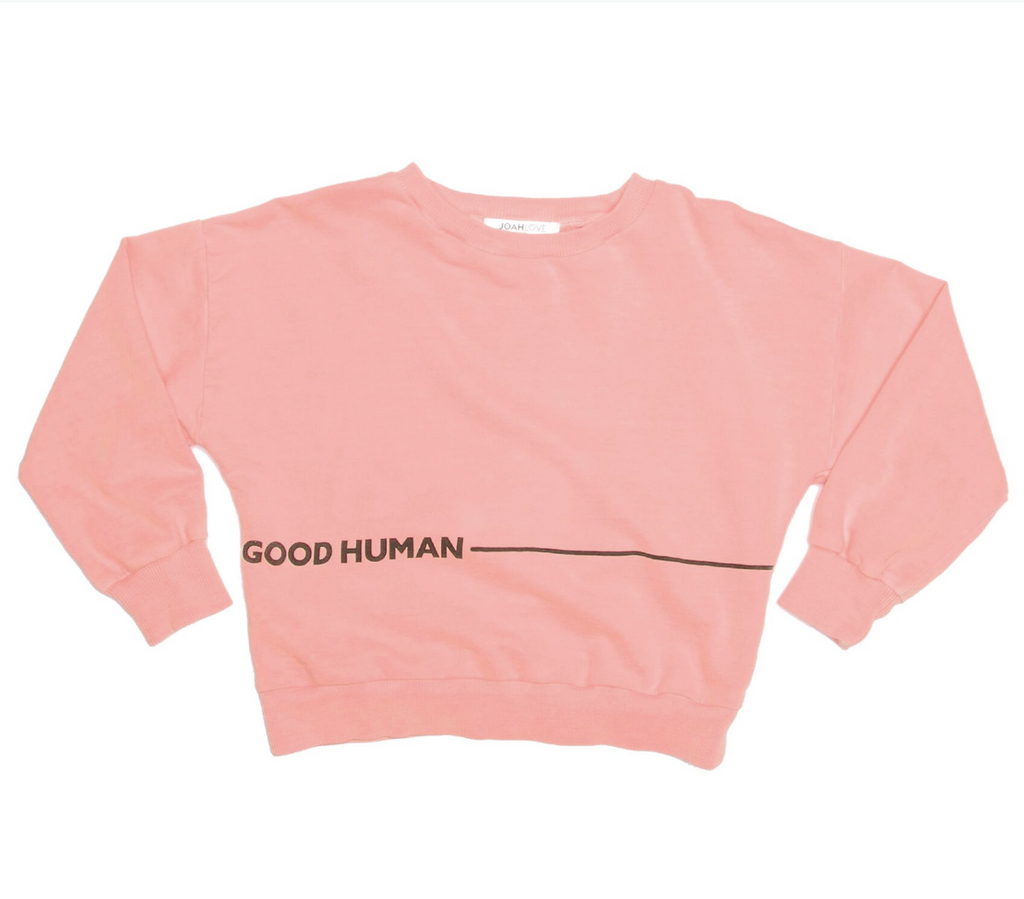 bowie gh sweatshirt - coral - Blush Bebes 