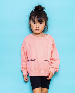 bowie gh sweatshirt - coral - Blush Bebes 