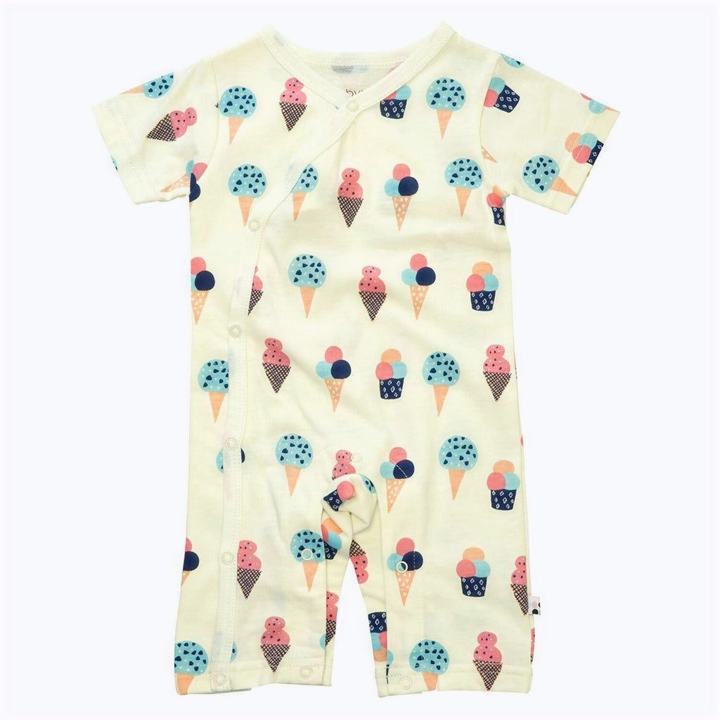 kimono romper (ice cream) - Blush Bebes 