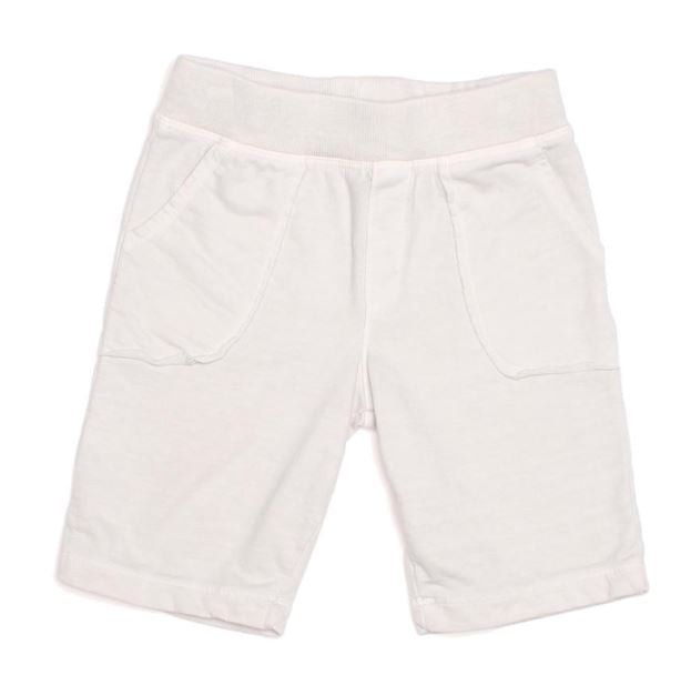 knox french terry shorts - cement - Blush Bebes 