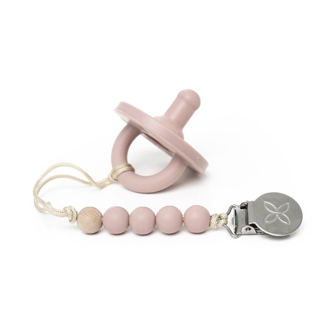 patifier & pati clip set - Blush Bebes 