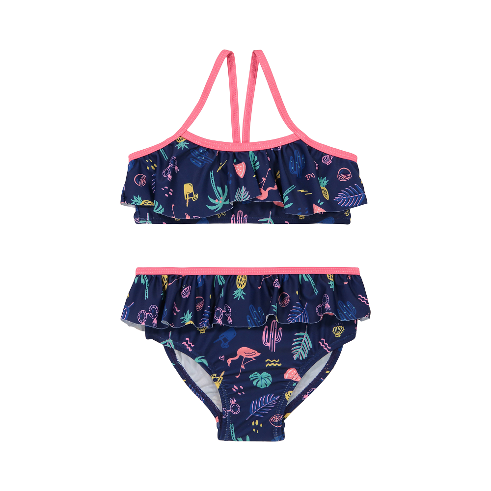 navy & pink bikini - Blush Bebes 