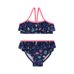 Load image into Gallery viewer, navy &amp; pink bikini - Blush Bebes 
