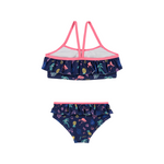 Load image into Gallery viewer, navy &amp; pink bikini - Blush Bebes 
