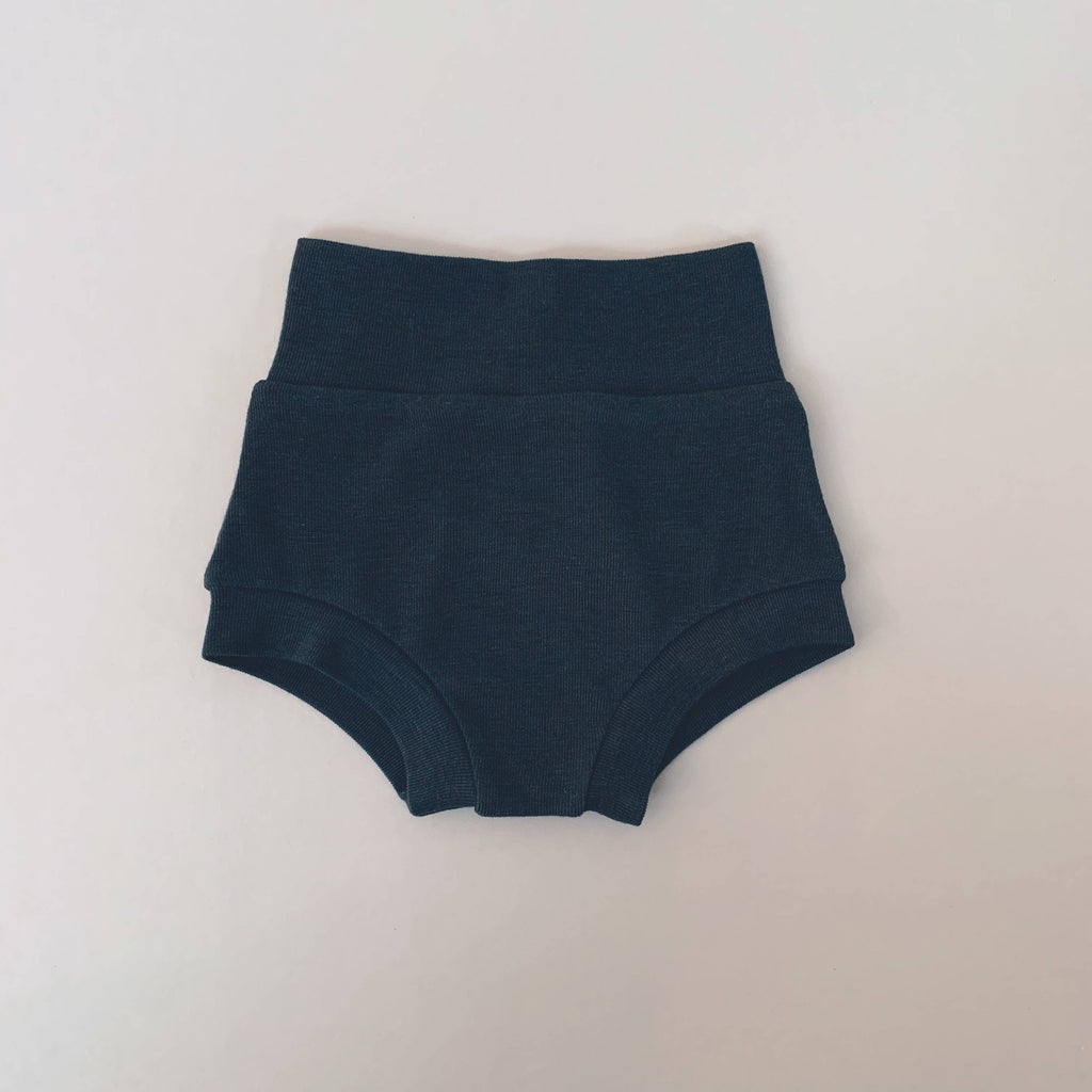 high waisted shorties - black - Blush Bebes 